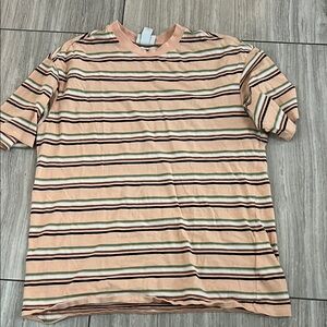 Striped Peach T-Shirt H&M